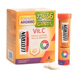 VITAMINA C LEOTRON PACK AHORRO 72  36 COMPRIMIDOS