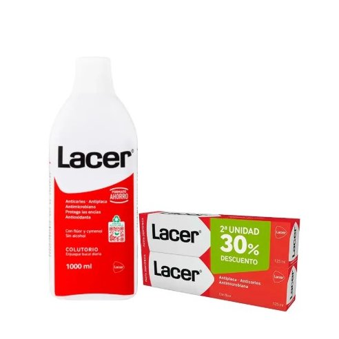 DUPLO PASTA LACER125  COLUTORIO 200 ML