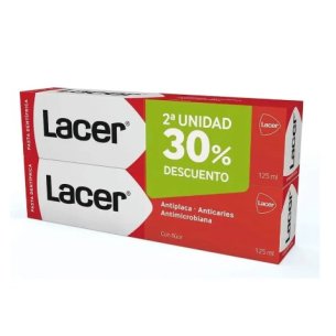 LACER PASTA DENTAL DUPLO 125 ML