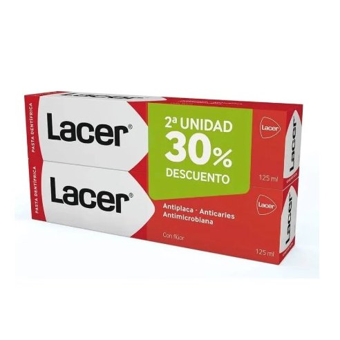 LACER PASTA DENTAL DUPLO 125 ML