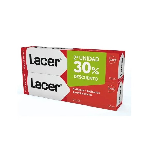 LACER PASTA DENTAL DUPLO 125 ML