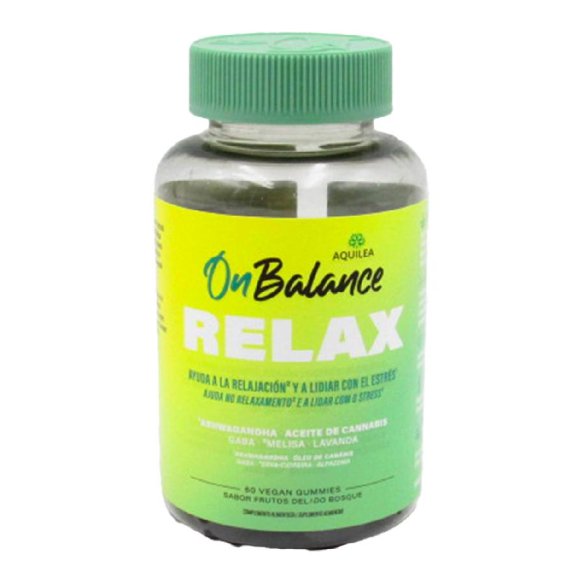 AQUILEA ONBALANCE RELAX 60 GOMINOLAS SABOR FRUTOS DEL BOSQUE