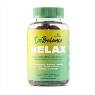 AQUILEA ONBALANCE RELAX 60 GOMINOLAS SABOR FRUTOS DEL BOSQUE 2