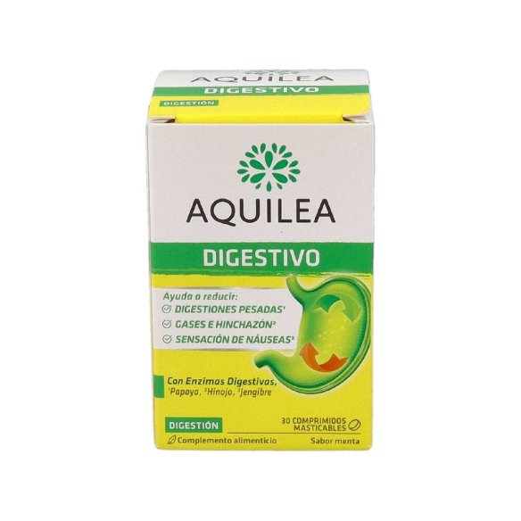 AQUILEA DIGESTIVO 30 COMPRIMIDOS MASTICABLES