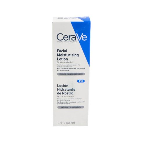 LOCION HIDRATANTE DE ROSTRO PIEL NORMAL CERAVE...