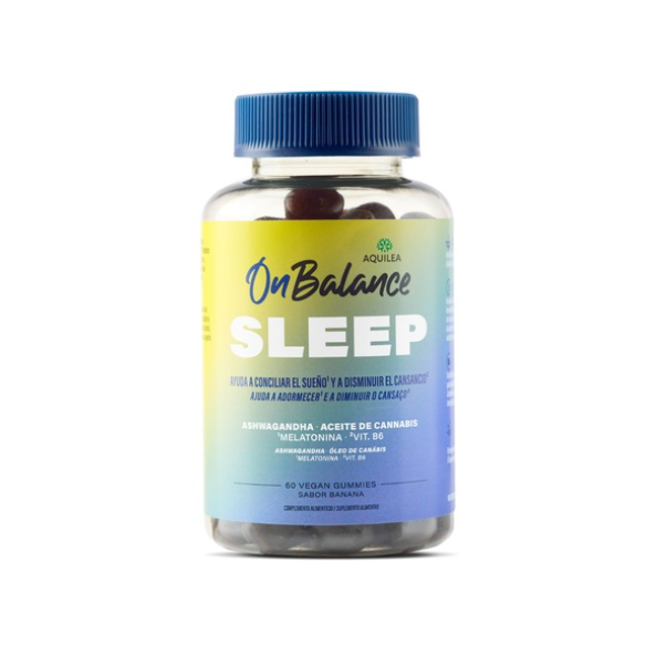 AQUILEA ONBALANCE SLEEP 60 GOMINOLAS SABOR BANANA