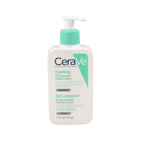 GEL LIMPIADOR ESPUMOSO CERAVE 1 ENVASE 236 ML