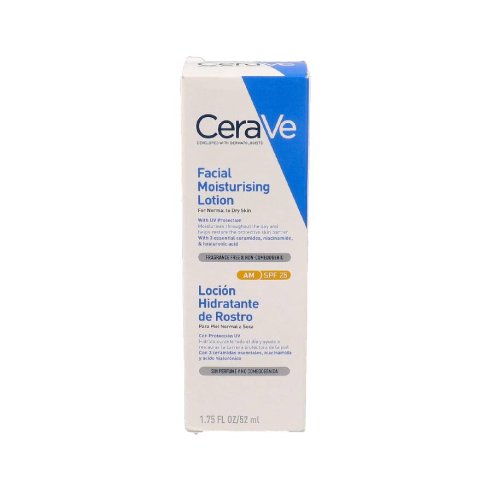 CERAVE LOCION HIDRATANTE DE ROSTRO SPF 25 1...