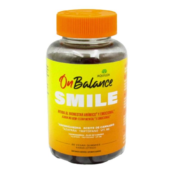 AQUILEA ONBALANCE SMILE 60 GOMINOLAS SABOR CITRICO