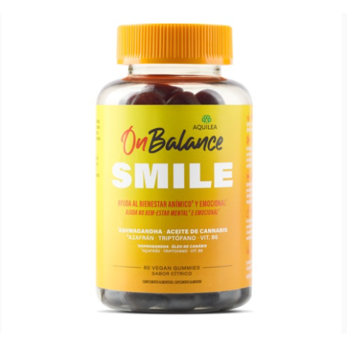 AQUILEA ONBALANCE SMILE 60 GOMINOLAS SABOR CITRICO