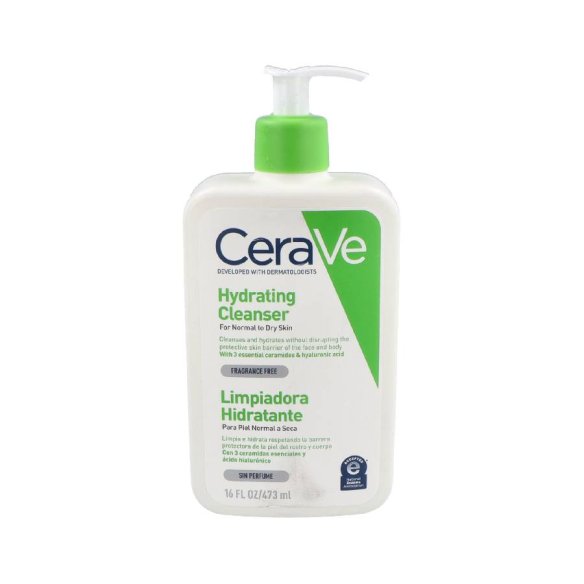 CERAVE LIMPIADORA HIDRATANTE 1 ENVASE 473 ML